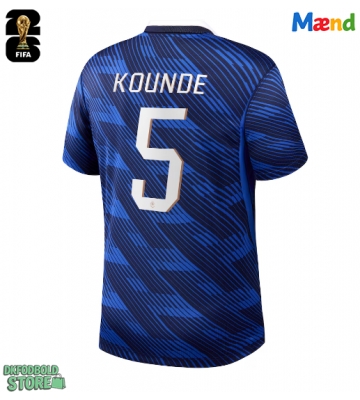 Frankrig Jules Kounde #5 Replika Hjemmebanetrøje VM 2026 Kortærmet